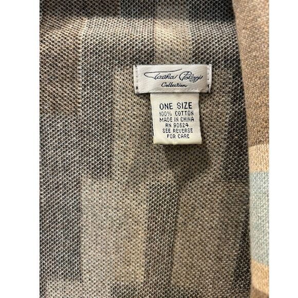 Tasha Polizzi Women Sweater OS Cardigan Open Front Southwestern Aztec Stripe - Picture 5 of 6